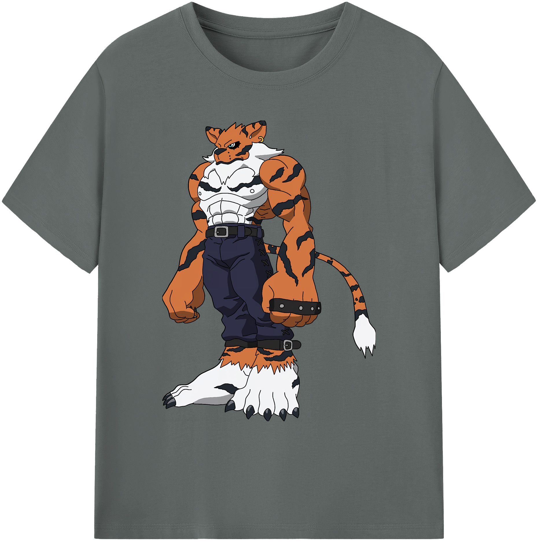 （画像用） Digimon デジタルモンスター/デジモン 綿100％ メンズ半袖Tシャツ｜肌触りやわらか＆通気性